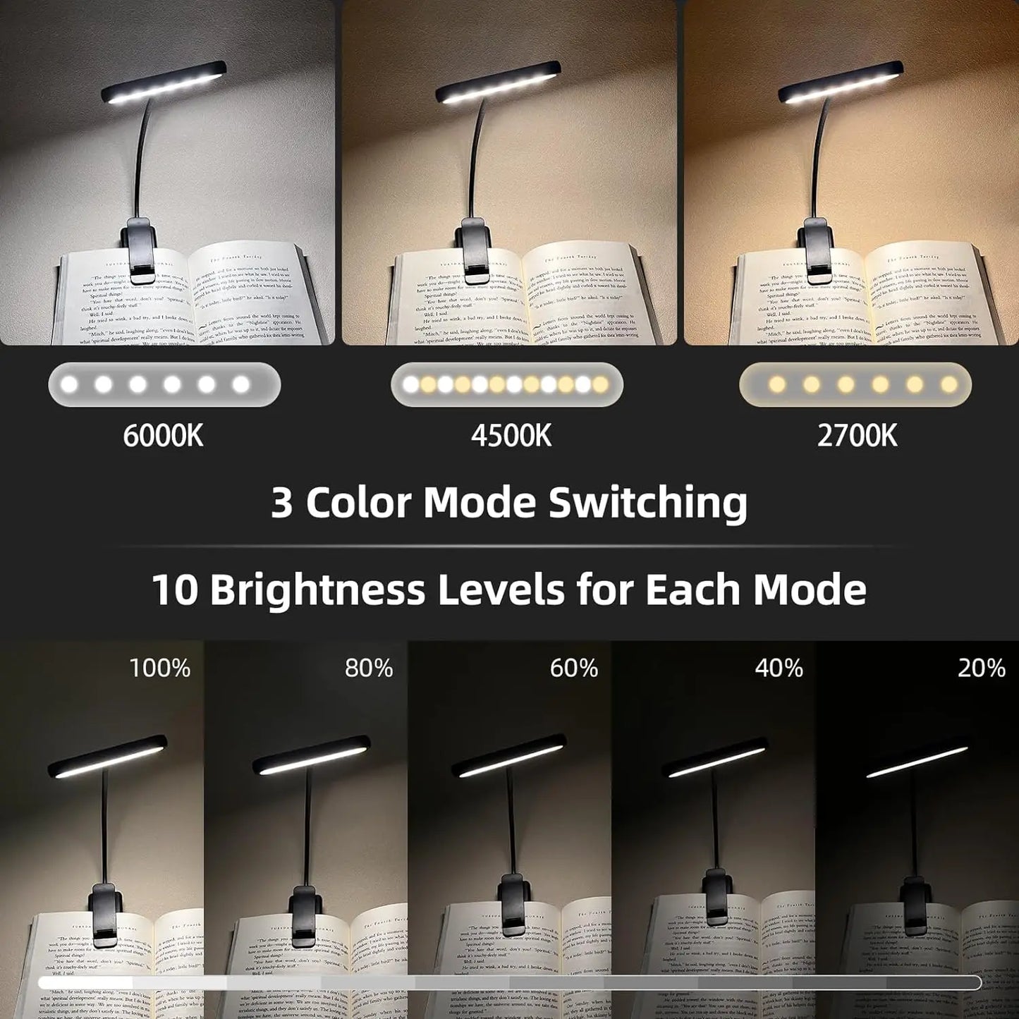 Led Book Lamp